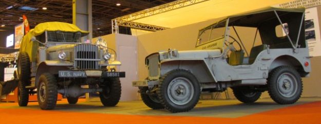 International M-2-4 & Jeep Willys Rétromobile 2016
