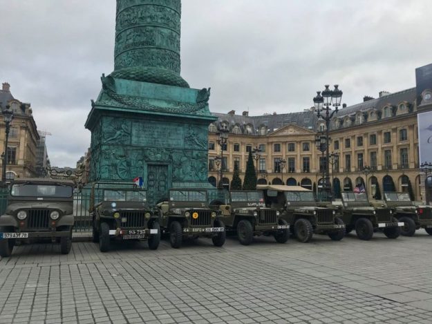 Traversée de Paris hivernale 2019 – Sur la place Vendôme