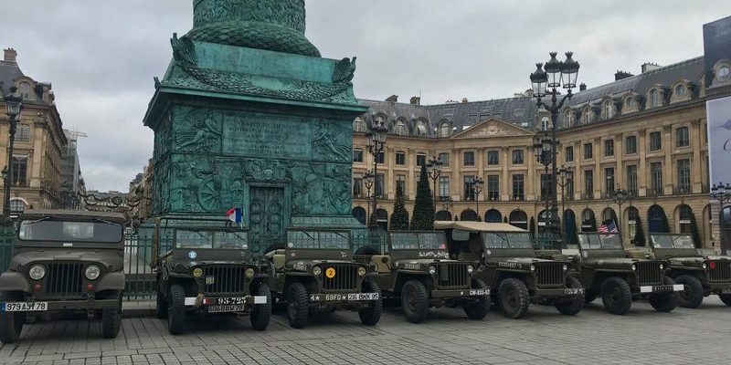 Traversée de Paris hivernale 2019 – Sur la place Vendôme
