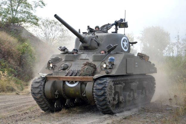 Journées du Patrimoine 2018 – Sherman en démonstration